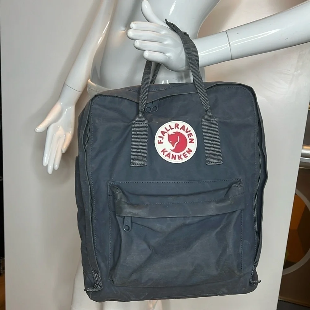 Fjallraven Kanken Gray Backpack Bag